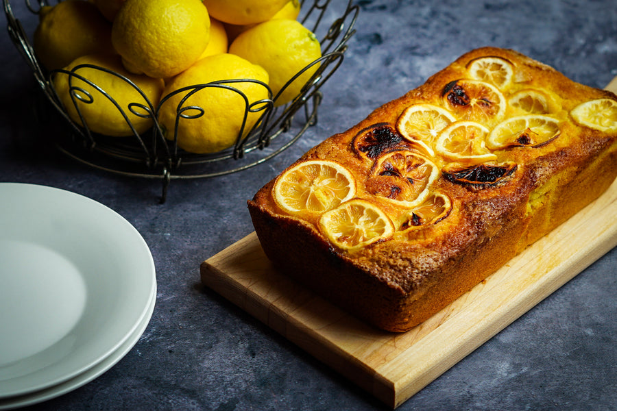 Mood-Boosting Lemon Turmeric Cake